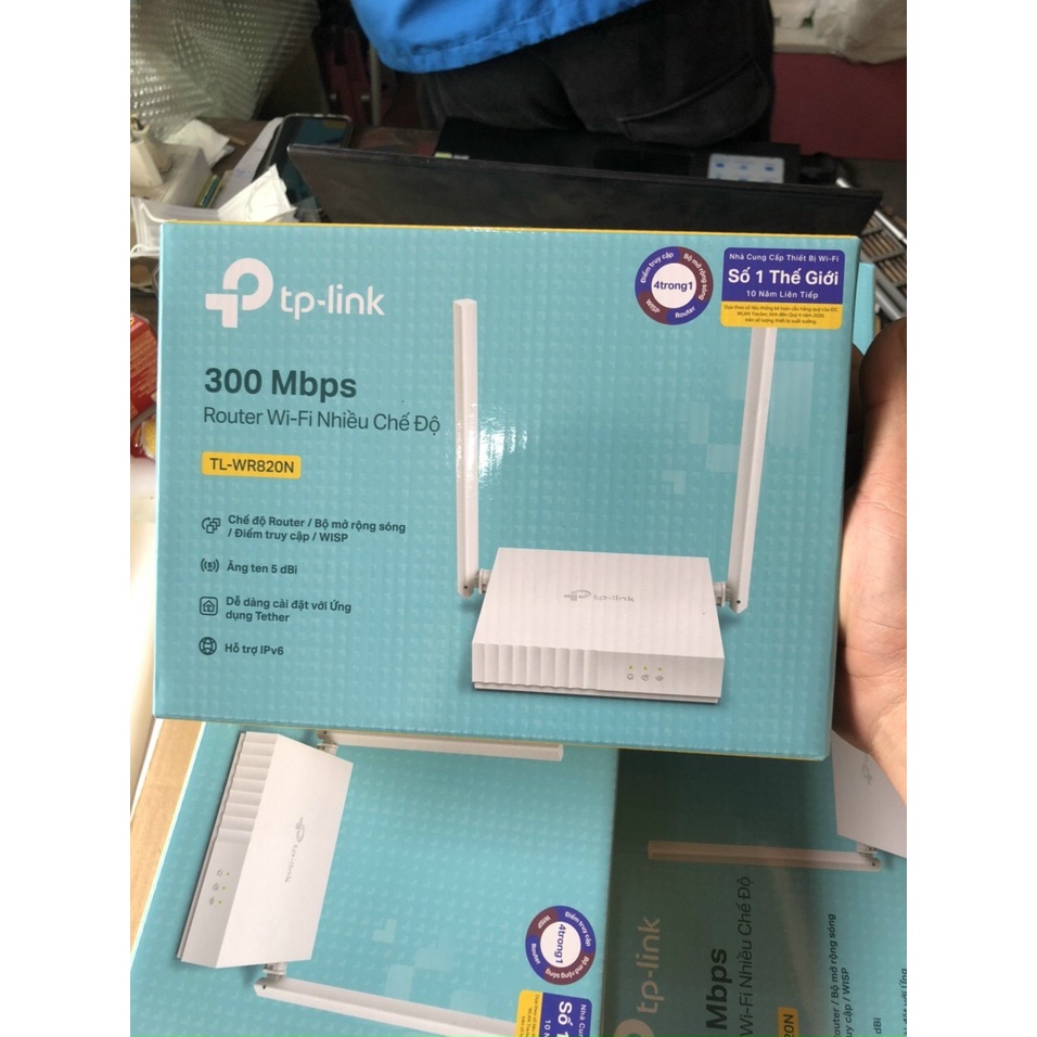 Bộ phát wifi TP-Link WR820N Wireless N300Mbps - Hàng chính hãng Bảo hành 24 tháng