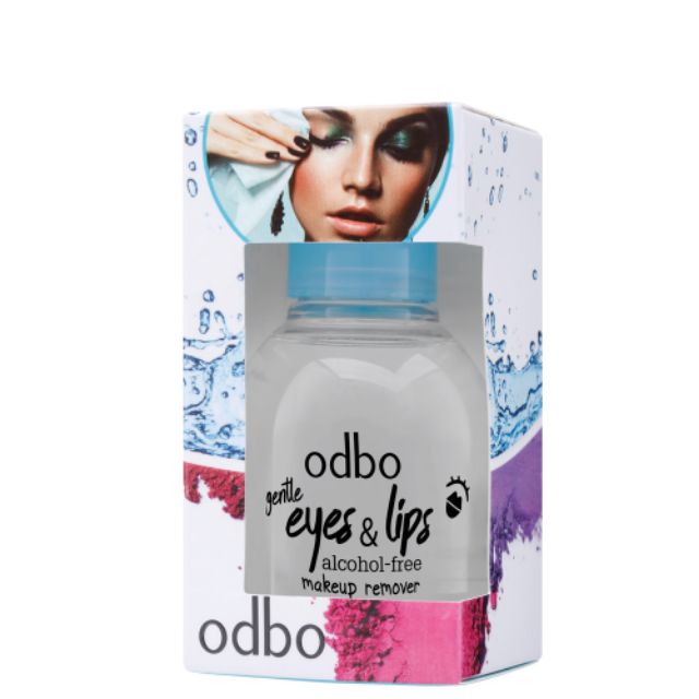 Dung Dịch Nước Tẩy Trang Mắt/Môi ODBO Eyes &amp; Lips Alcohol Free Makeup Remover Không Chứa Cồn 100ml - Thái Lan