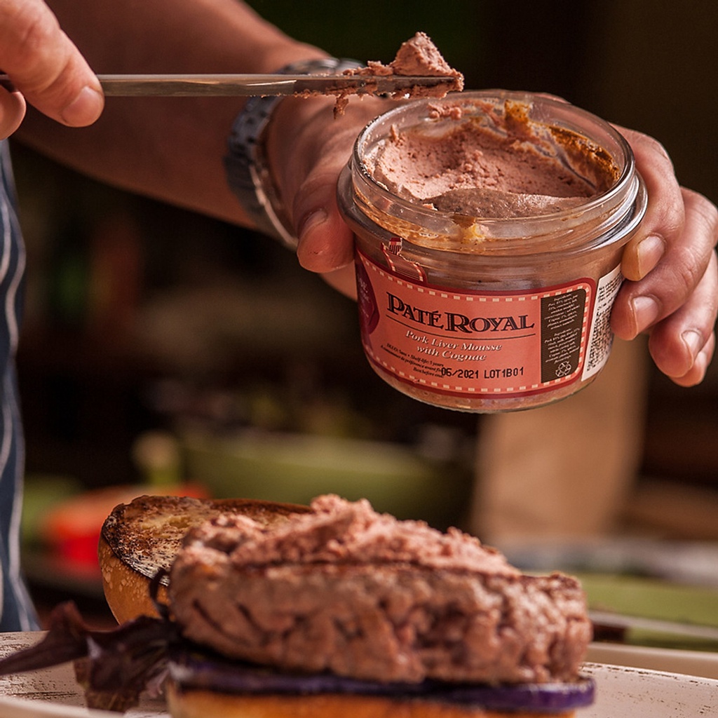 Pate Royal Gan Gà Vịt Vị Cognac Dạng Nhuyễn 180g