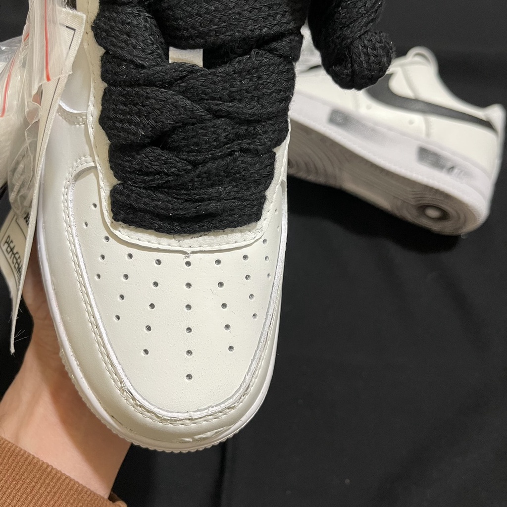 Giày AF1 trắng hoa cúc paronoise 2.0 đế sơn nam nữ ❤️ Giày thể thao sneaker nam nữ AF1 hoa cúc trắng cao cấp Full Box