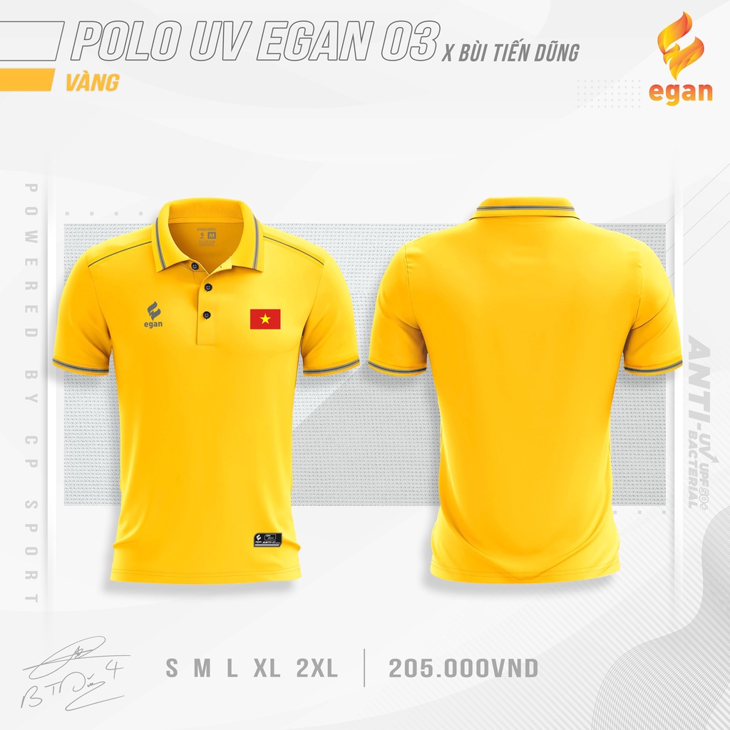 Áo thun polo Egan 3 𝗩𝗜𝗘̣̂𝗧 𝗡𝗔𝗠 | Phông Cổ Bẻ Thể Thao | năng động | Trẻ trung | Thấm hút tốt TẶNG KÈM KHẨU TRAN