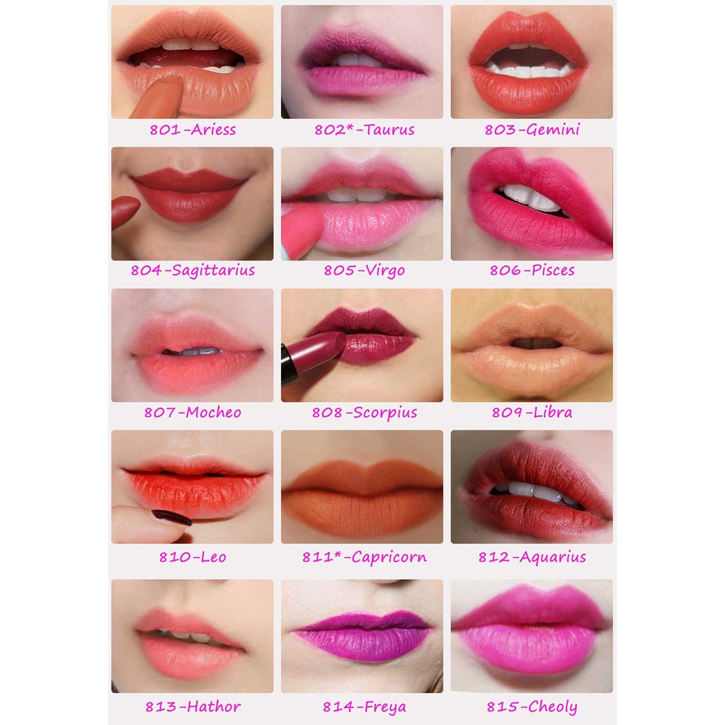 Kit - set 3 son mini thiên nhiên không chì Cellight 8 - Fancy Lips Collection 2g | BigBuy360 - bigbuy360.vn