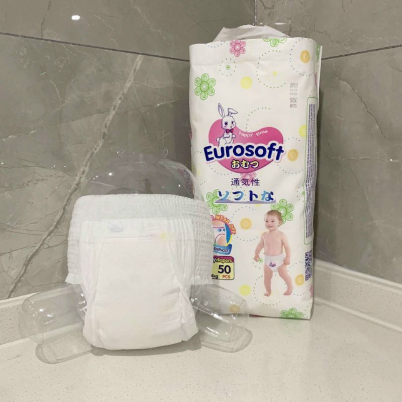 bỉm quần eurosoft bịch 50 miếng size 50M/50L/50XXL/50XXXL