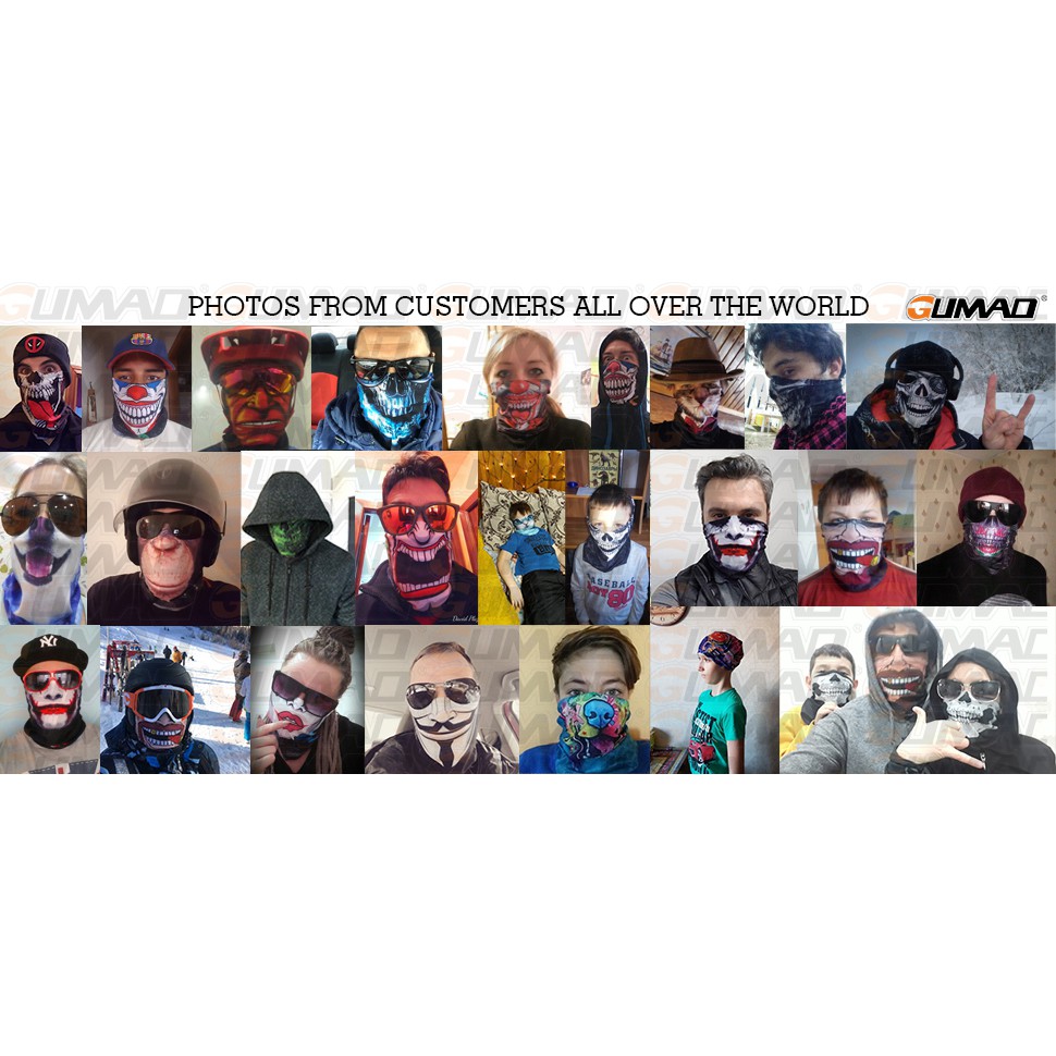 Khăn đa năng thoáng khí chống nắng cho người đi xe máy