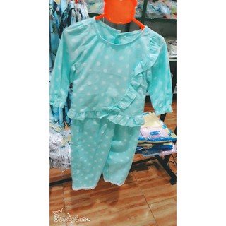 Bộ dài tay pijama bé trai và gái