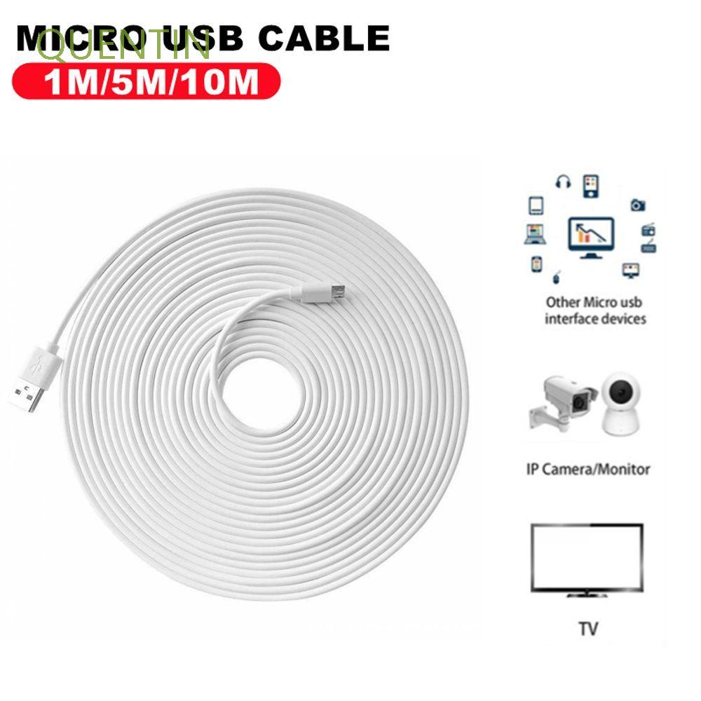 Dây Cáp Sạc Truyền Dữ Liệu Đầu USB Micro USB Nhanh Dài 1m/5m/10m Cho Điện Thoại Android