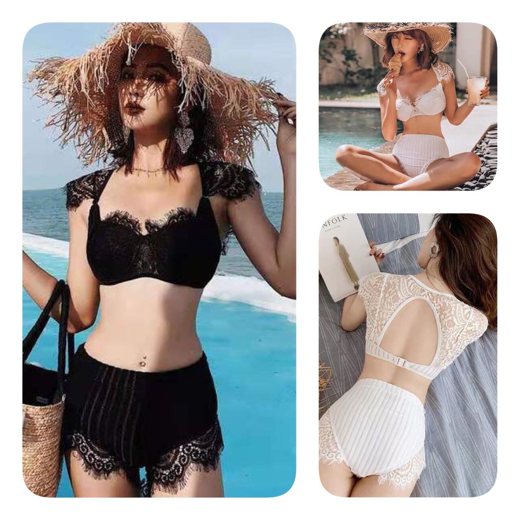 Bikini cánh tiên ren siêu đẹp (kèm hình thật)