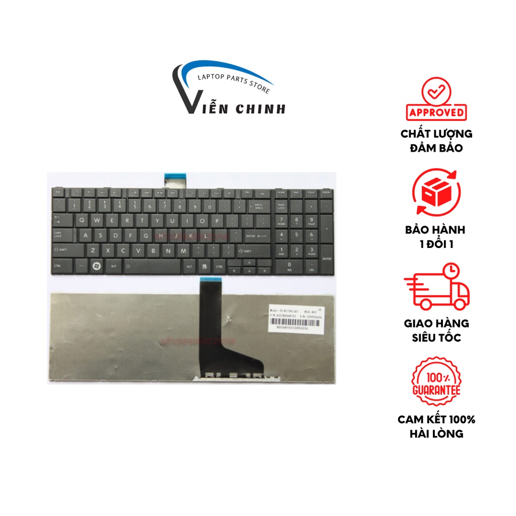 Bàn phím laptop Toshiba Satellite C850 C855 L850 L855 L870 L875 L950 L955 P850 P855 P870 P875 S850 S855 S870