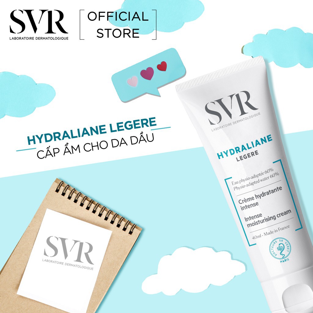 Kem dưỡng ẩm SVR Hydraliane Légère 40ml
