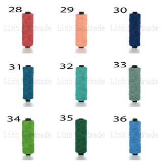 Cuộn Len Sợi Dệt Trơn (BẢNG MÀU 2)