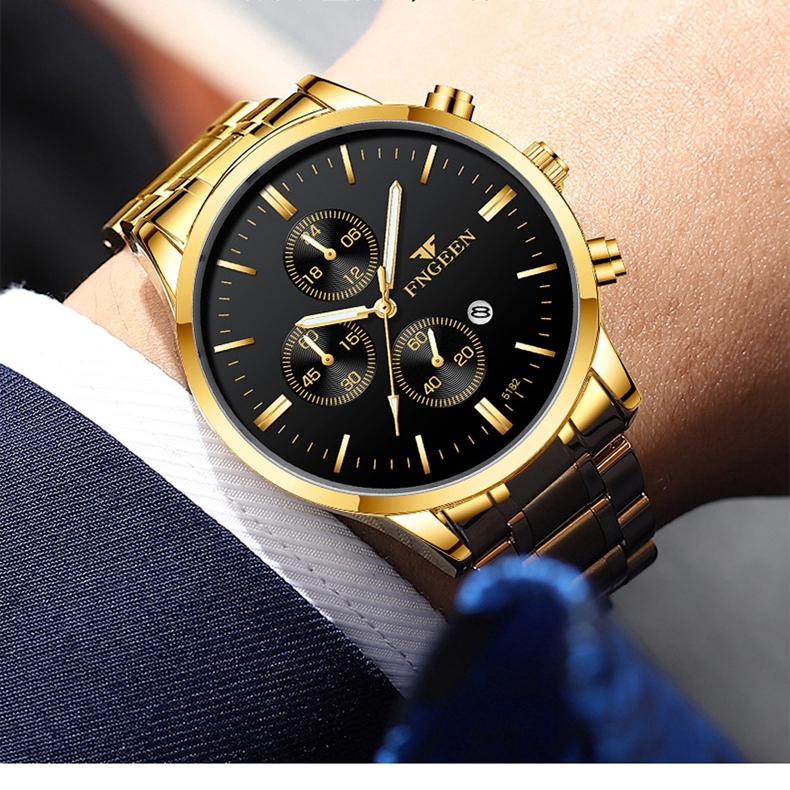 Đồng Hồ FNGEEN 5128 Thạch Anh Cho Nam