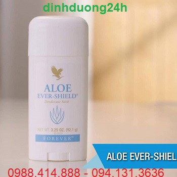 Lăn Khử Mùi Aloe Ever Shield- Lăn Khử Mùi Lô Hội 067FLP/ Khử Mùi Hiệu Quả Cả Ngày - Không Vàng Nách Áo