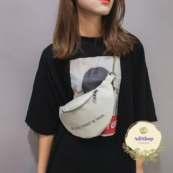 Túi bao tử🚕FREE SHIP🚕 túi đeo bụng túi đeo hông da PU cực chất (BB069)
