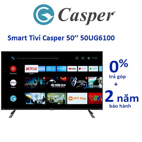 Tivi Led Casper 4K 50 inch 50UG6100