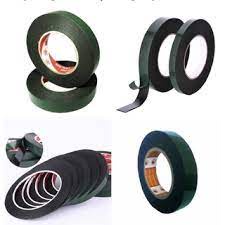 Băng Keo 2 Mặt, Băng Dính 2 mặt Xốp Xanh 1cm, 2.4cm