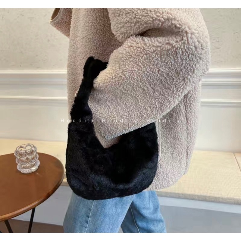 Túi đeo vai vải bông mềm mịn thời trang - HOUDITA - STXCN010
