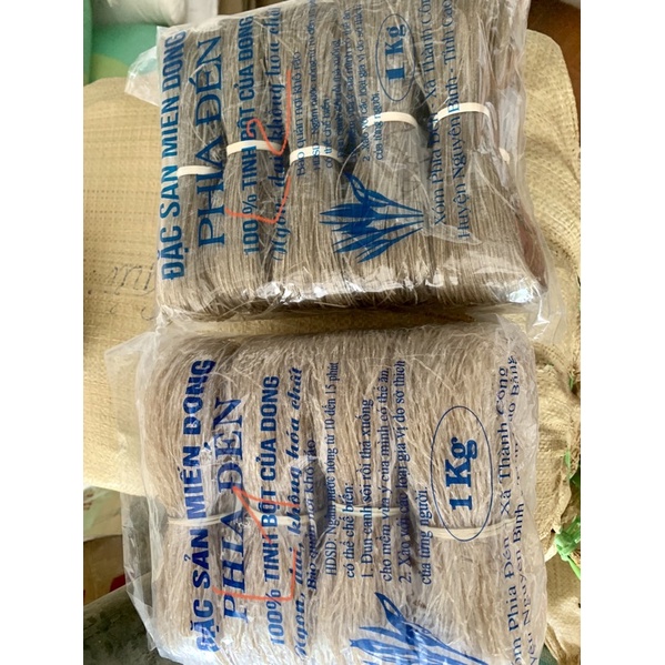 Miến dong Phia Đén Cao Bằng 1kg hàng chuẩn loại 1
