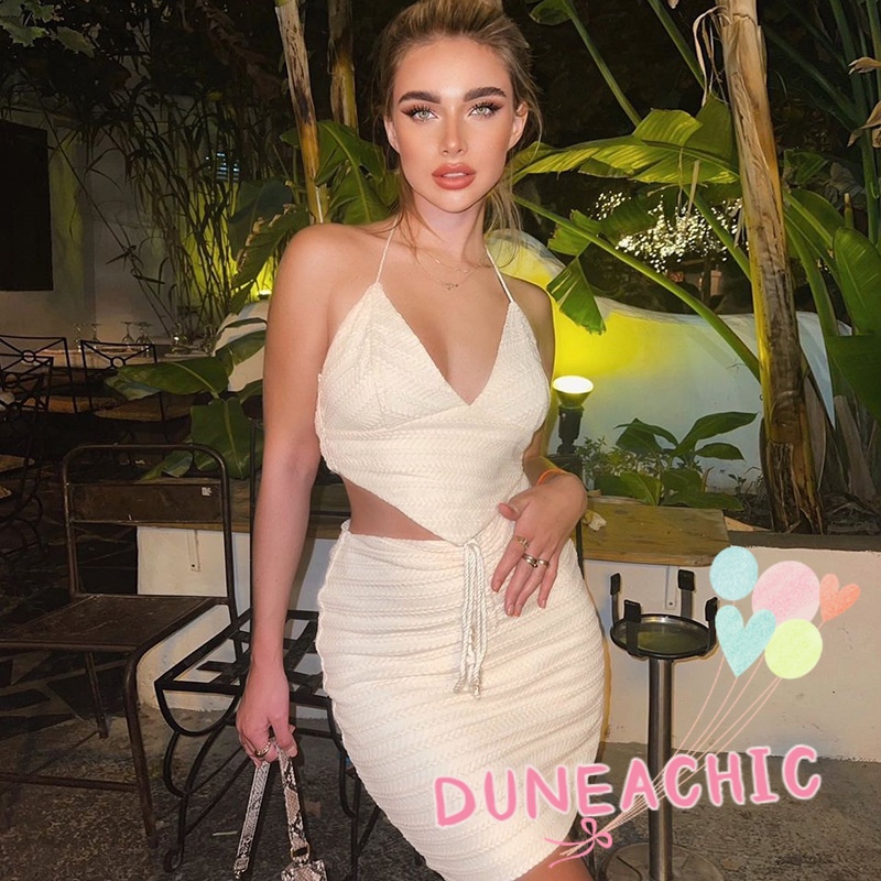 Set Áo Lửng 2 Dây + Chân Váy Bút Chì Quyến Rũ Dành Cho Nữ