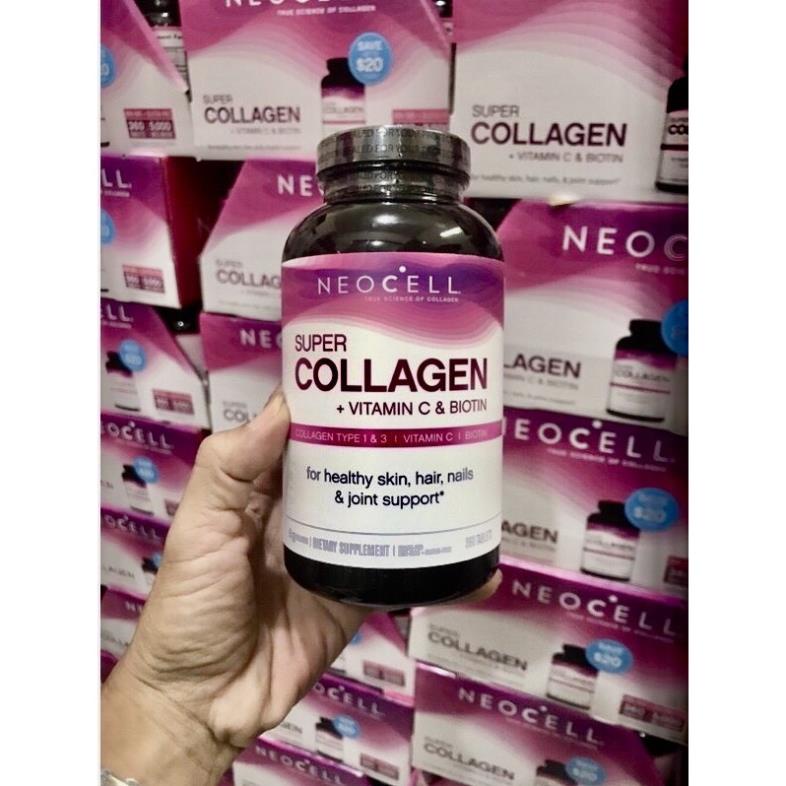 💜💁🏻‍♀️Collagen NEOCELL SUPER COLLAGEN +C +BIOTIN, 360 Viên Của Mỹ🙅🏻‍♀️💜