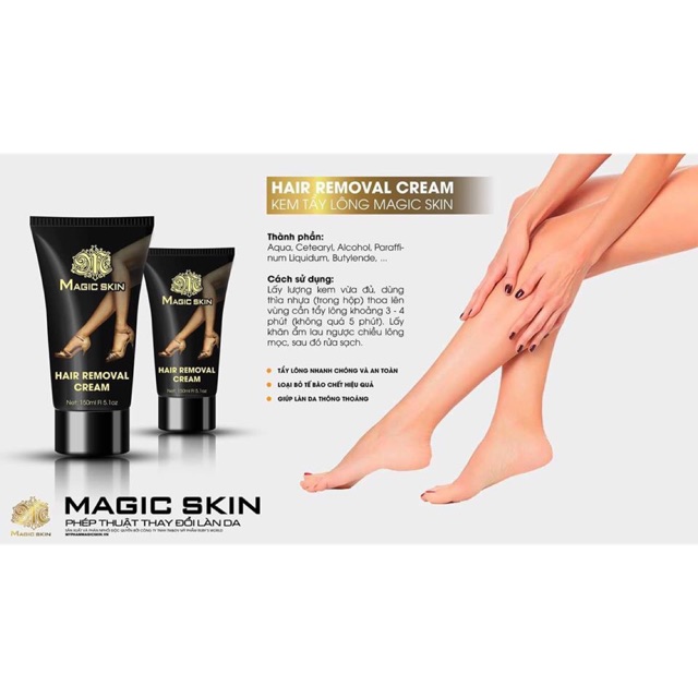 Tẩy lông Magic Skin