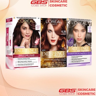 Thuốc Nhuộm Tóc LOreal Paris - L'Oreal Paris Excellence Fashion Dưỡng Tóc  & L'Oreal Paris Excellence Crème Phủ Bạc