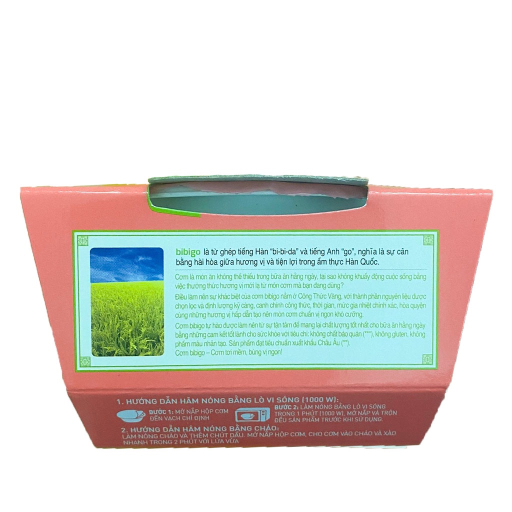 Cơm Vị Tôm Hàn Quốc - Bibigo hộp 160G
