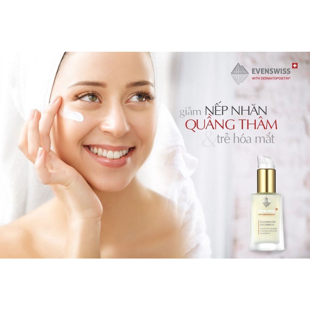 Tinh chất trẻ hóa mắt Evenswiss Rejuvenating Eye Complex