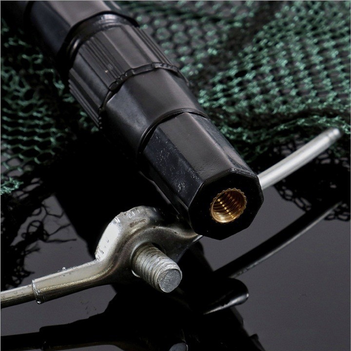 Bộ vợt gấp gọn inox vành tam giác 2m1