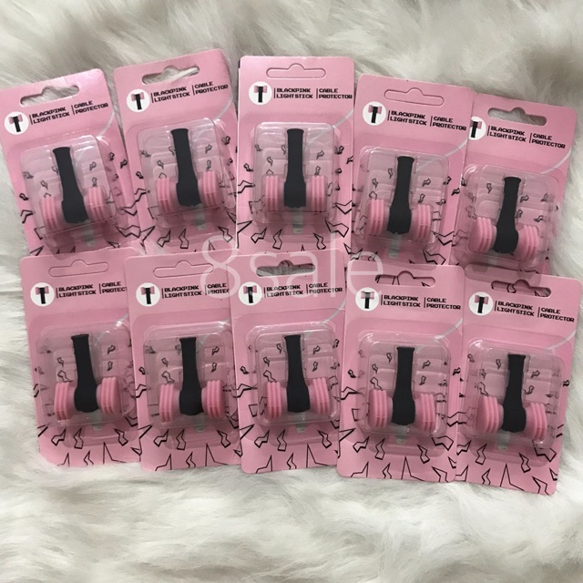 BLACKPINK | Cable protector (đầu bọc dây sạc)