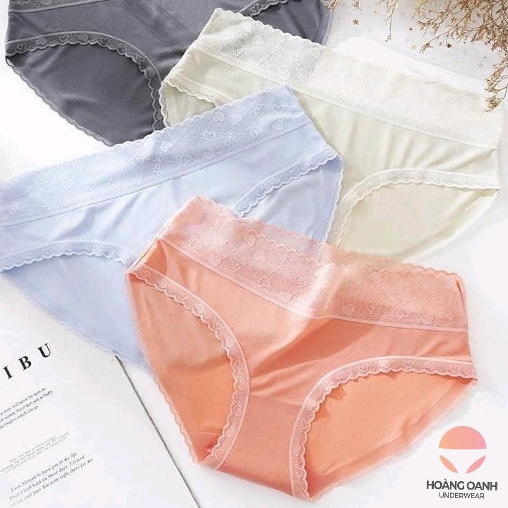 Quần lót su thun lạnh cao cấp Hoàng Oanh Underwear quần lót cạp cao co dãn 4 chiều 190