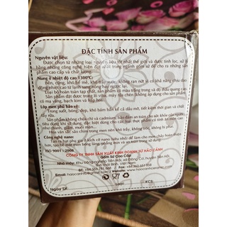 Hộp 10 chén (bát) sứ trắng ăn cơm Minh Châu