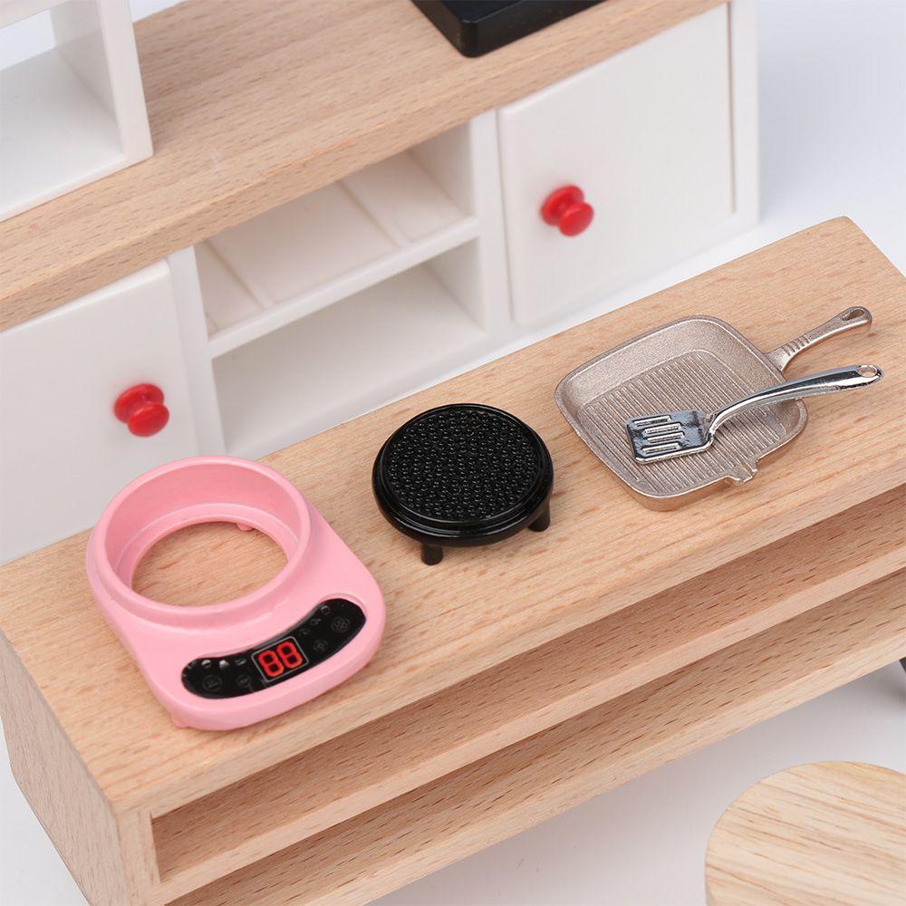 Bộ Đồ Chơi Nấu Ăn Mini Tỉ Lệ 1: 12 Cho Bé
