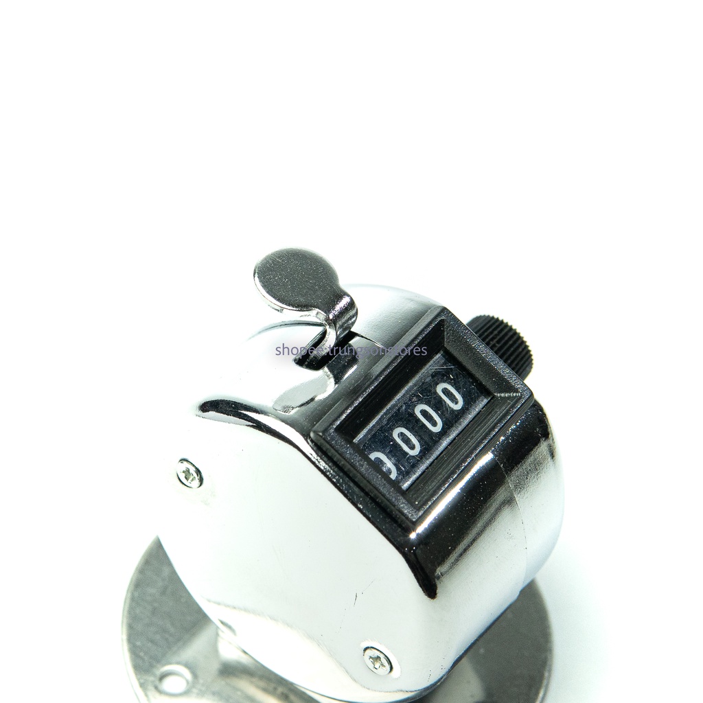 bộ đếm sản lượng tròn KIỂU MỚI ĐA NĂNG VỪA TREO VỪA GẮN ĐỂ BÀN nhấn nút tiện lợi