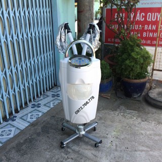 MÁY HẤP DẦU OZONE 2 ĐẦU CHÂN CHÉO