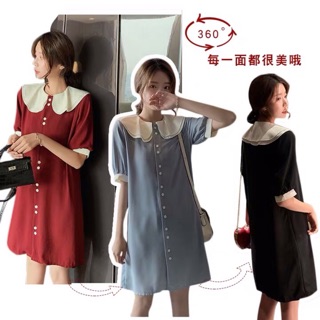 [order]đầm cổ sen[ảnh thật ở cuối]