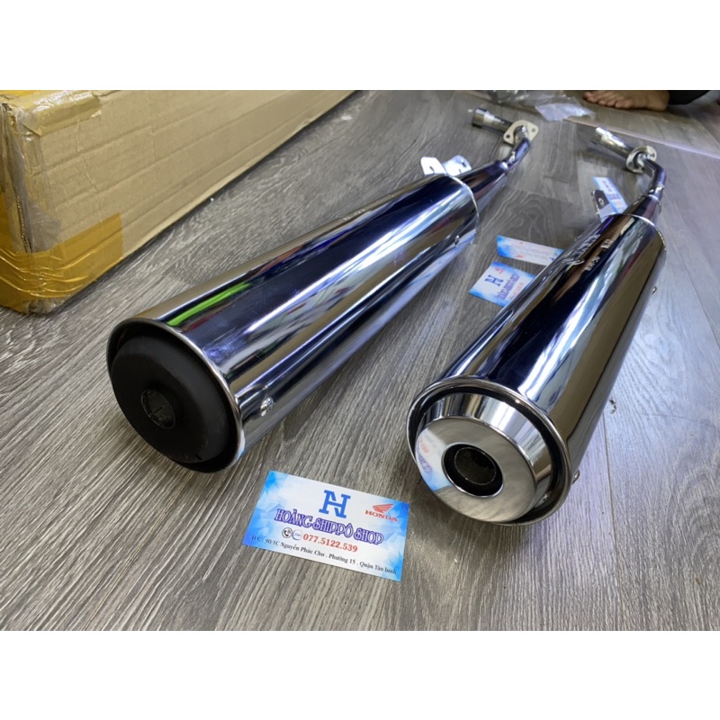 Pô wave 110 đít đen / đít xi chính hãng thái