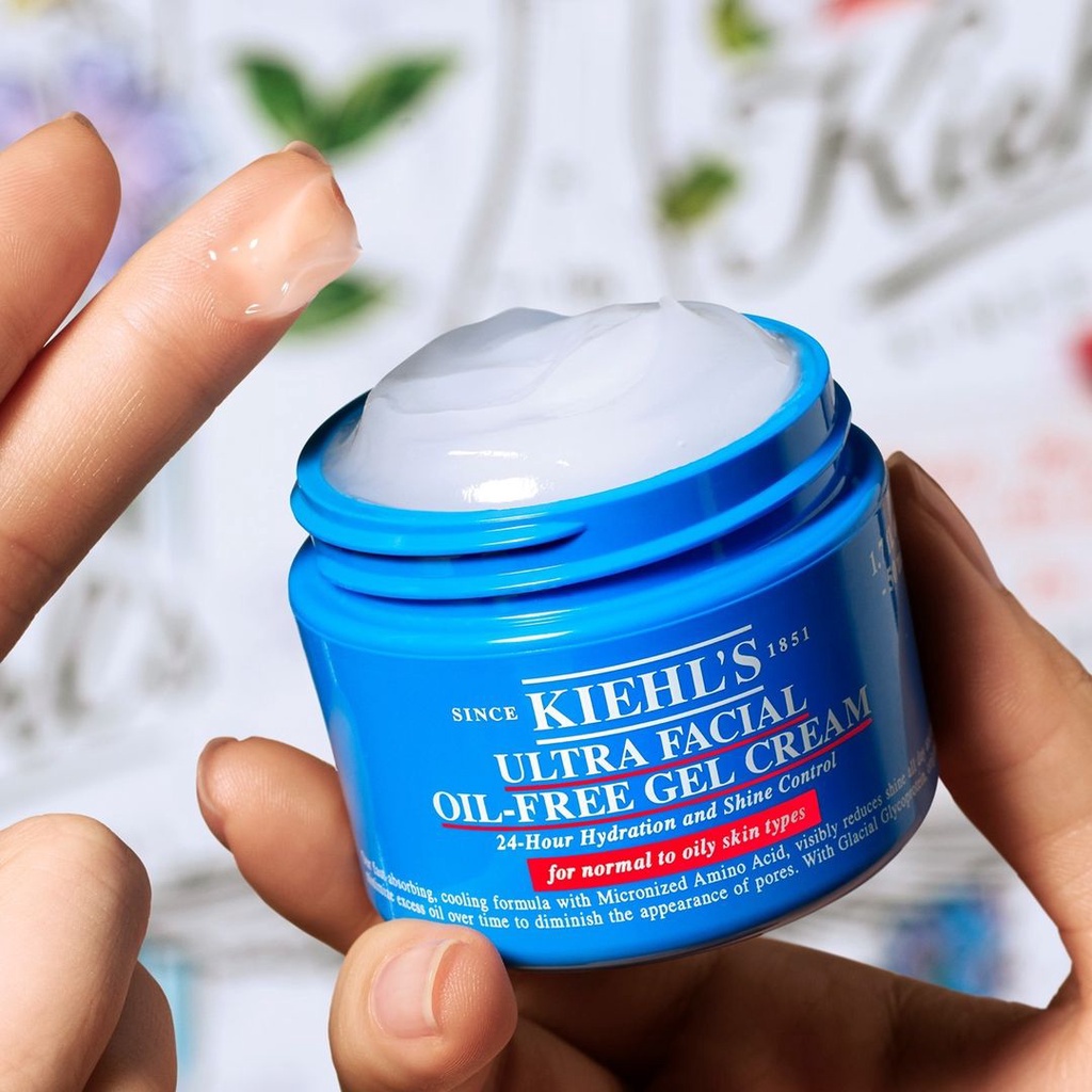 Kem Dưỡng Cấp Ẩm Kiềm Dầu Không Bóng Nhờn Suốt 24h Kiehl’s Ultra Facial Oil-Free Gel Cream 125ml