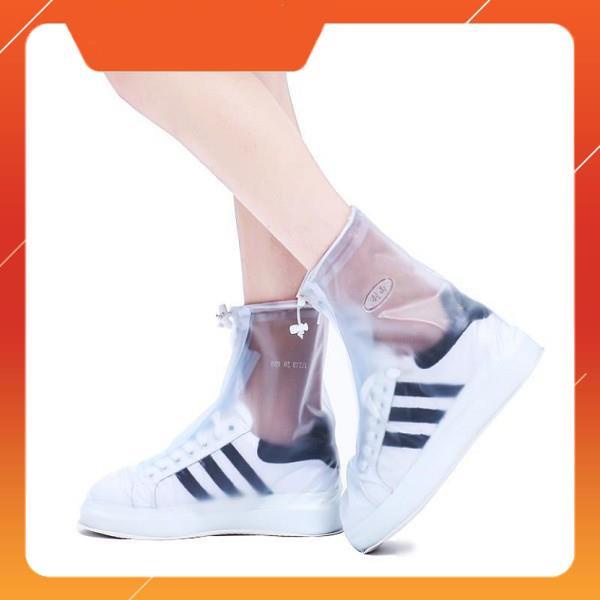 Bọc bảo vệ giày đi mưa cao cổ chống thấm nước, ủng bọc giày đi mưa chống trơn trượt | BigBuy360 - bigbuy360.vn