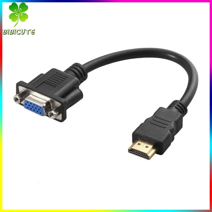 Cáp Chuyển Đổi Hdmi Sang Vga D-Sub 15 Chấu Chuyên Dụng Chất Lượng Cao