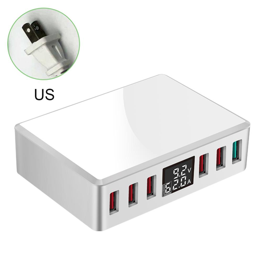 Đầu Sạc Nhanh Với 6 Cổng USB 3.0 Cho iPhone samsung Xiaomi Huawei Q7Y3