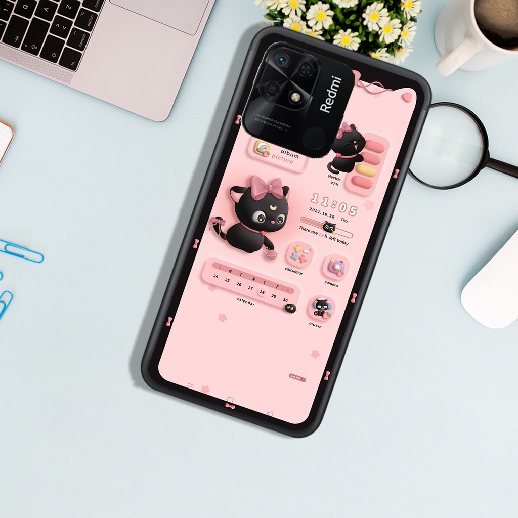 ỐP LƯNG REDMI 10A. IN HÌNH GẤU LOVELY ĐÁNG YÊU, ĐẸP.