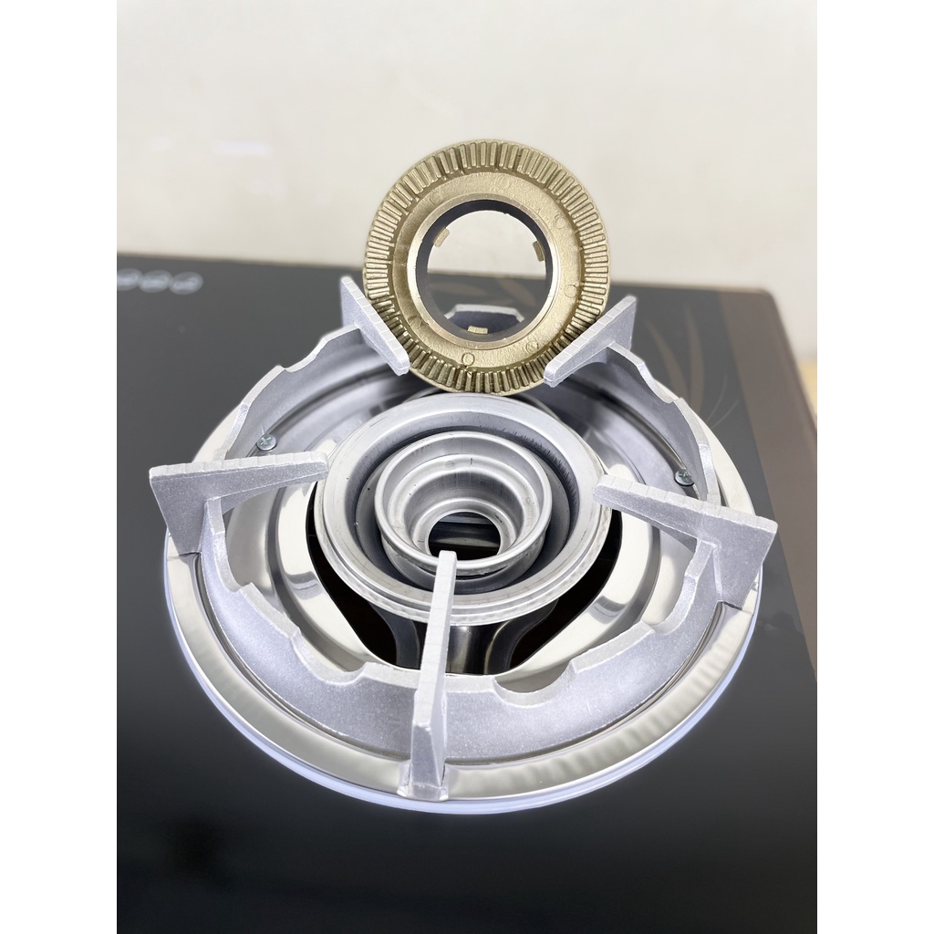 Bếp gas đôi mặt kính chịu nhiệt IKURA - 222