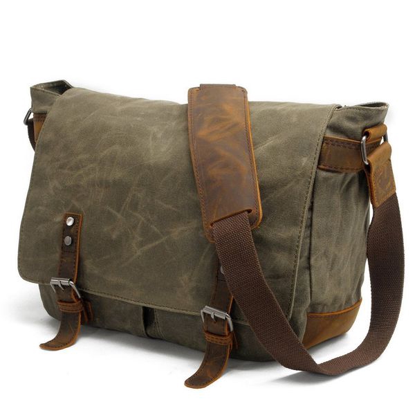 Túi đựng máy ảnh vải Caravan chống thấm nước Leather  - Màu rêu