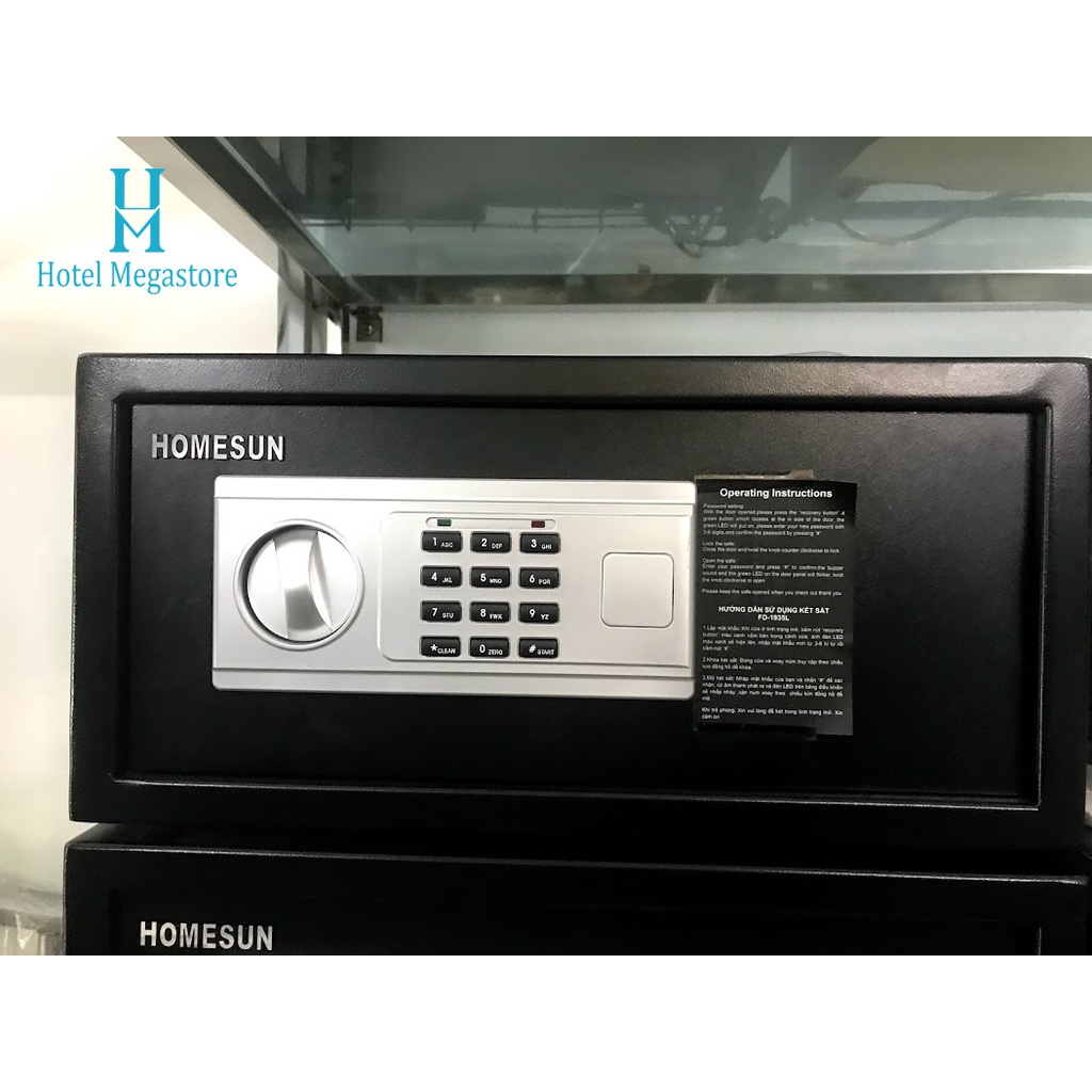 KÉT SẮT HOMESUN FD-2042L MÀU ĐEN - SẢN PHẨM CHÍNH HÃNG