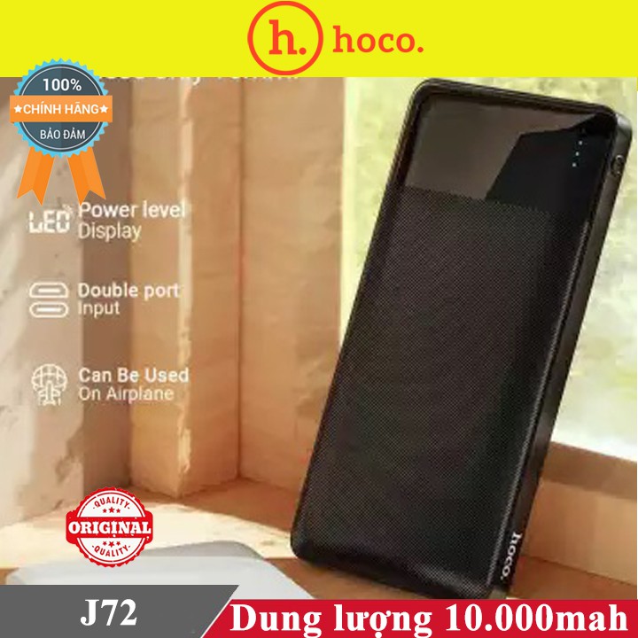 Sạc dự phòng Hoco J72 10.000mah ♥️Freeship♥️ Giảm 30k khi nhập MAYT30 - Pin sạc dự phòng Hoco