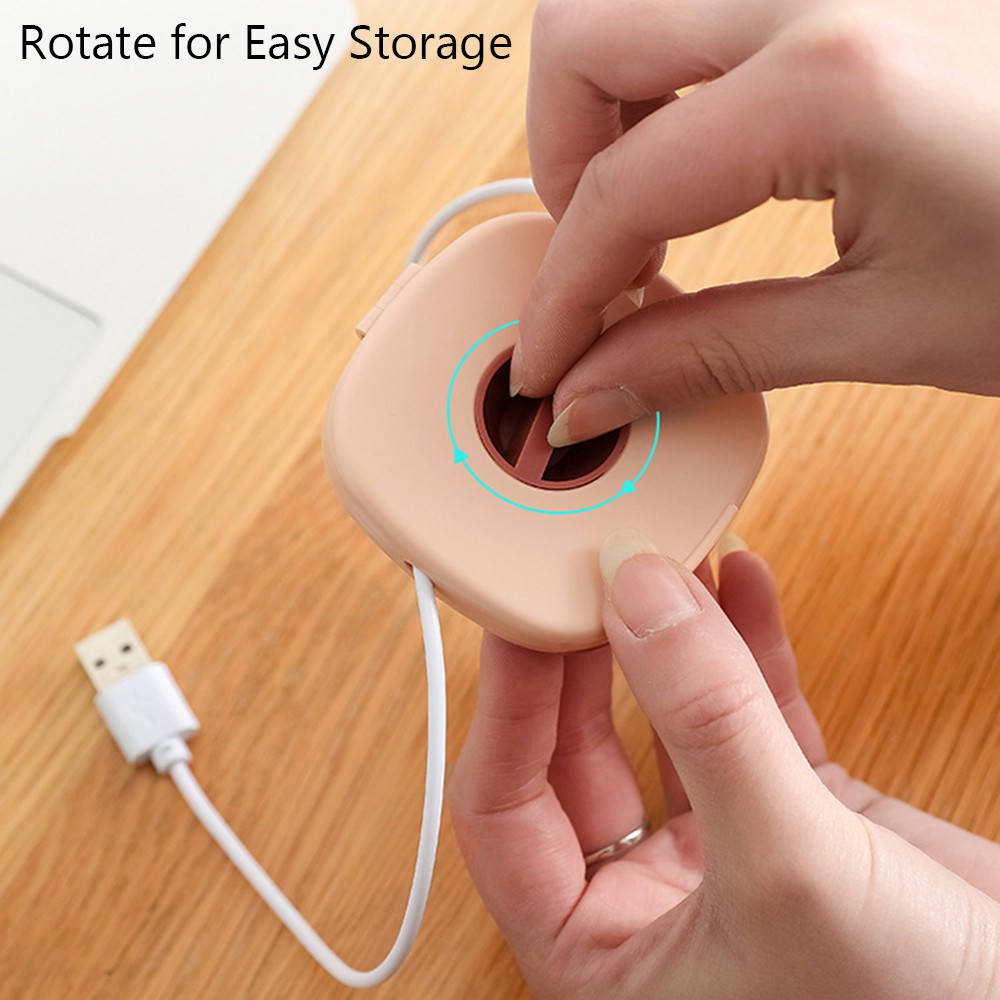 Hộp Đựng Dây Cáp Sạc/Tai Nghe/Điện Thoại Di Động Bằng Nhựa Nhiều Màu