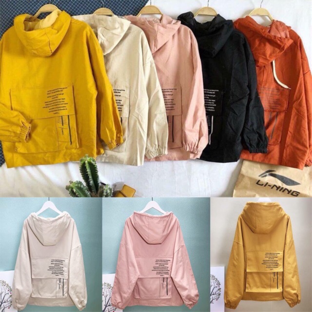 ÁO KHOÁC KAKI CÓ TÚI SAU