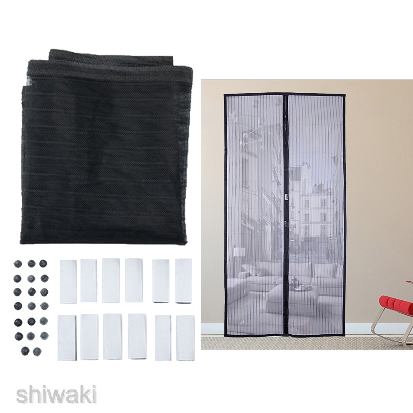 ♡【HOT】♡Simple Magnetic Stripe Door Mesh Curtain Closer Mosquito-proof Yarn 5 Sizes