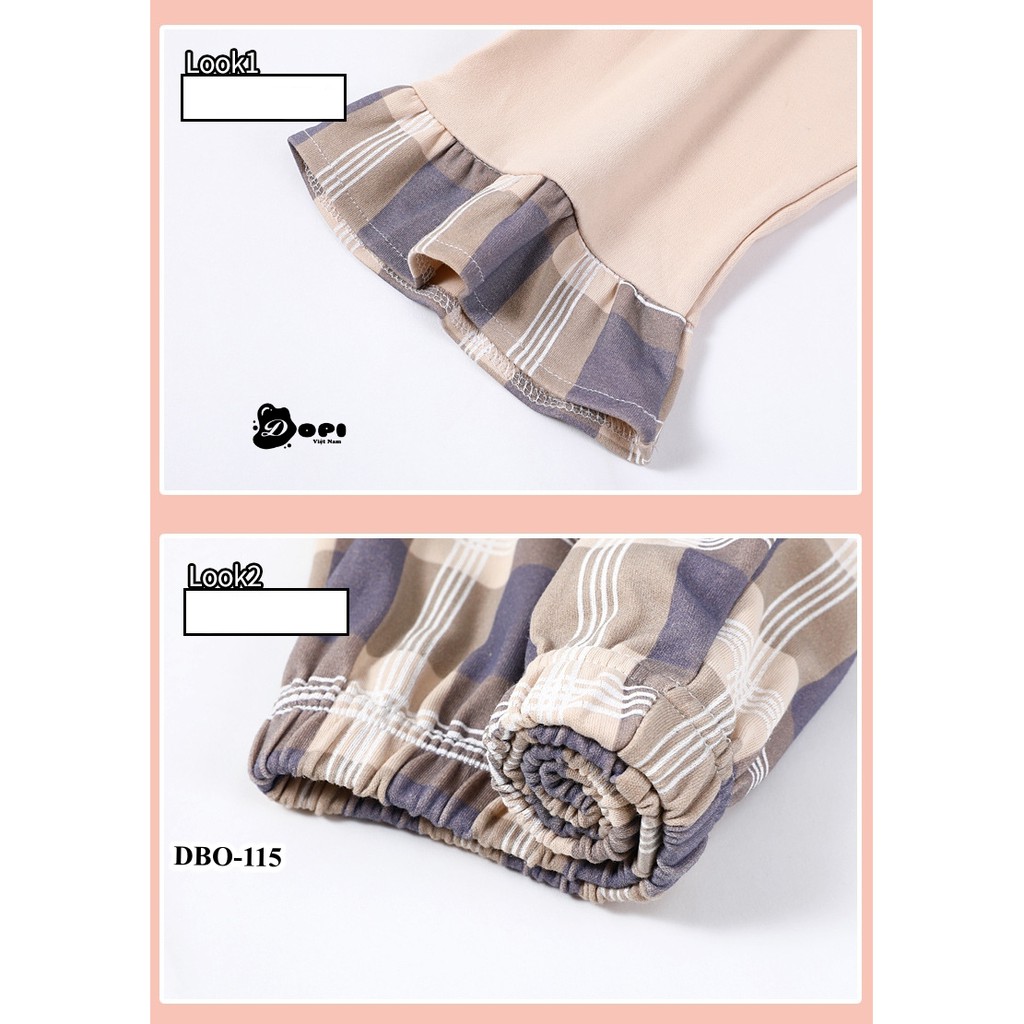 (DBO115) Đồ bộ mặc nhà thu đông dài tay cao cấp