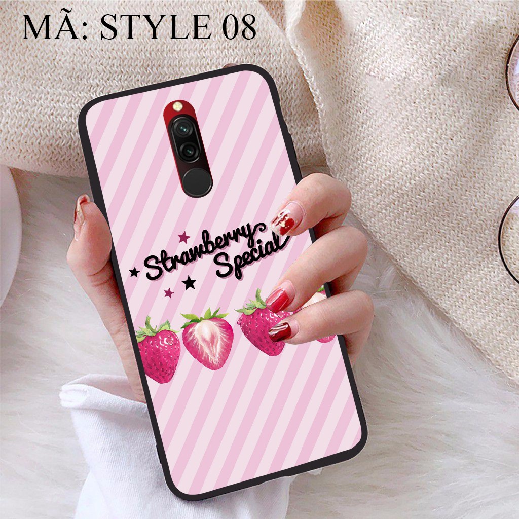 Ốp lưng Xiaomi Redmi 8 viền dẻo TPU BST Phong cách